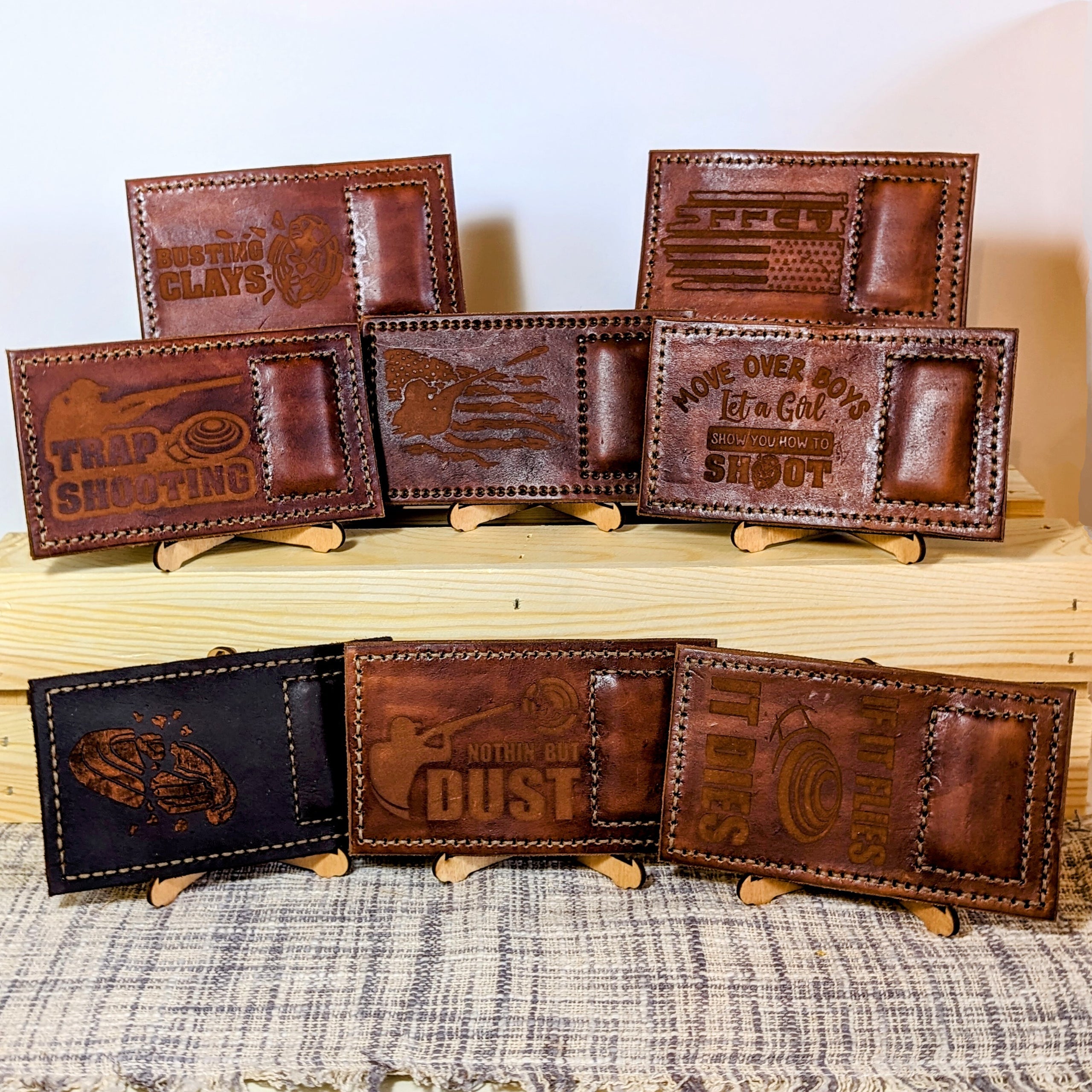 Leather Gun Barrel Rest Old Dominion Mercantile